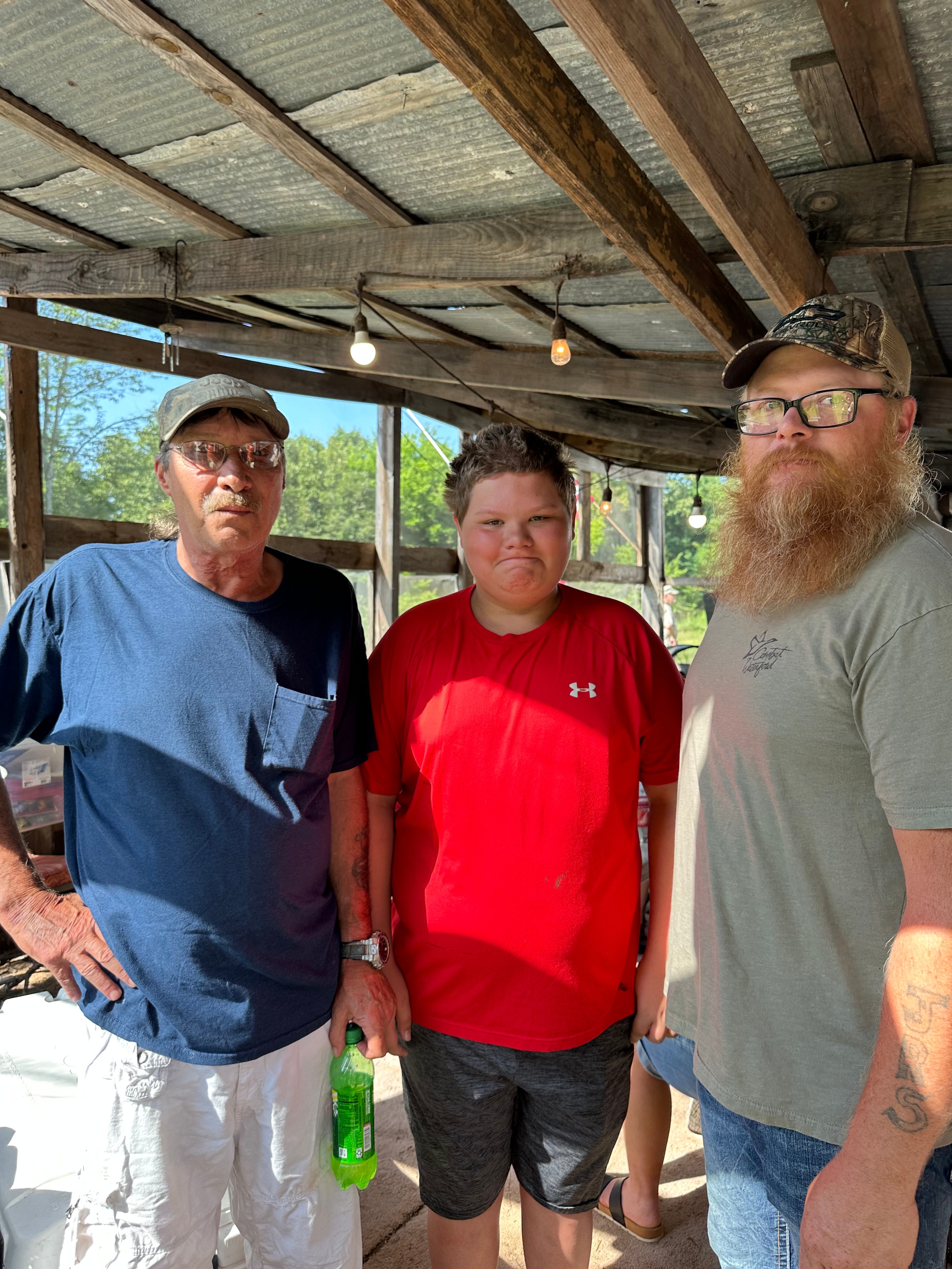 Tribal members gathered inside the pavilion at Green Tree Ceremony July 11, 2026
